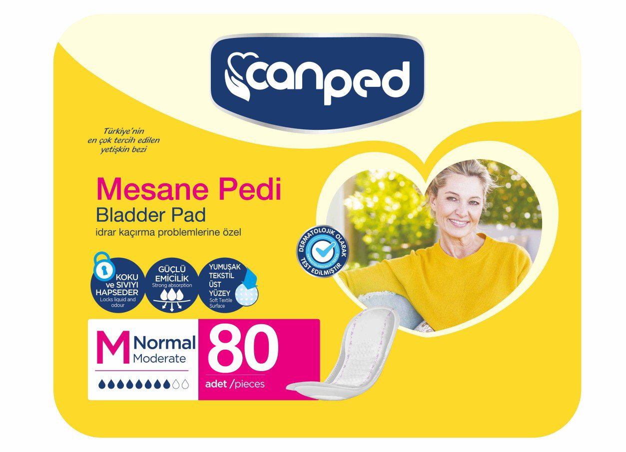Canped Mesane Pedi Avantaj Paket (Normal) 80 Adet