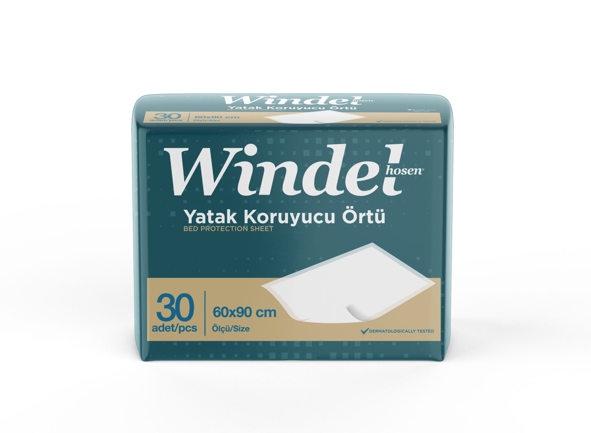 Yatak Koruyucu Örtü (60x90 cm) 30'lu 3 Paket