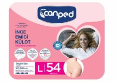 Canped İnce Emici Külot Yoğun (L) 54 Adet