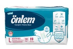 Önlem Belbantlı Yetişkin Hasta Bezi Büyük (L) 60 Adet