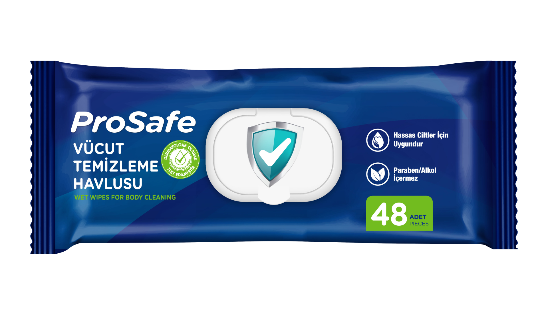 Prosafe Vücut Temizleme Havlusu 1 Paket (48 Yaprak)