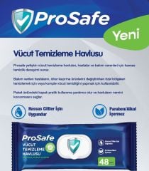 Prosafe Vücut Temizleme Havlusu 1 Paket (48 Yaprak)