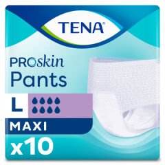 TENA ProSkin Pants Maxi 8 Damla Emici Külot Büyük (L) 40 Adet