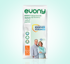 Evony Emici Külot Büyük (L) 120 Adet