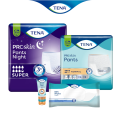 Tena 3 Aşamalı Cilt Sağlığı Paketi (Medium/Orta Boy)