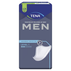 TENA Men Emici Koruma Level 1 Erkek Mesane Pedi (24'lü 6 Paket)
