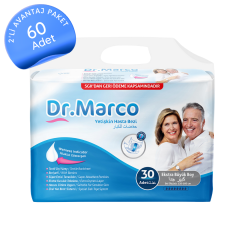 Dr. Marco Belbantlı Yetişkin Hasta Bezi Extra Büyük (XL) 60 Adet