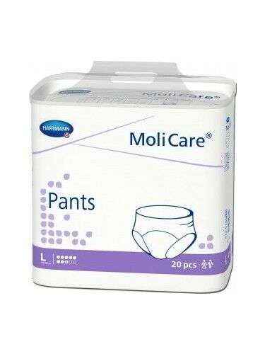 MoliCare Pants Emici Külot 8 Damla Mor Paket (Large) 20'li 4 Paket
