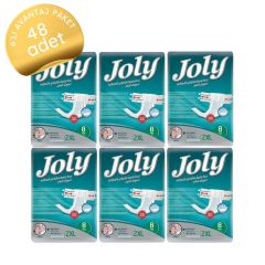 Joly Belbantlı Hasta Bezi XXL (Ekstra Büyük) 8'li 6 Paket
