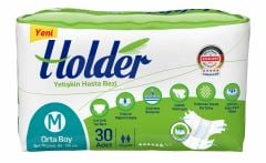 Holder Belbantlı Yetişkin Hasta Bezi Orta (M) 60 Adet