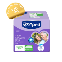 Canped Yatak Koruyucu Örtü (60x90 cm) 120 Adet