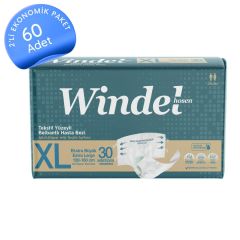 Windelhosen Belbantlı Hasta Bezi Ekstra Büyük Boy(XL) 30'lu 60 Adet