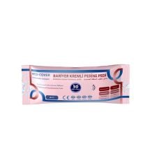 Med-Cover Bariyer Kremli Perine Temizleme Mendili 50'li 35 Paket