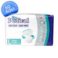 Dr.Pedical Emici Külot Hasta Bezi Büyük Boy(L) 30'lu 60 Adet