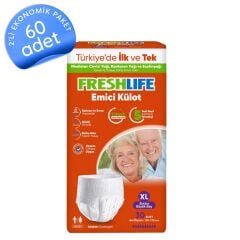 Freshlife Emici Külot XL 30x2 Adet Hasta Bezi 60 Adet