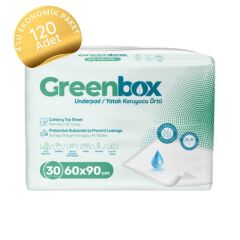 GreenBox Yatak Koruyucu Örtü (60x90 cm) 30'lu 120 Adet