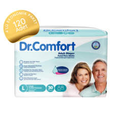Dr. Comfort Belbantlı Yetişkin Hasta Bezi Büyük (L) 30'lu (120 Adet)