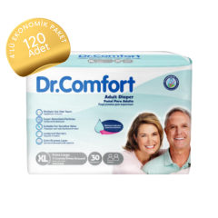 Dr. Comfort Belbantlı Yetişkin Hasta Bezi Ekstra Büyük (XL) 30'lu (120 Adet)