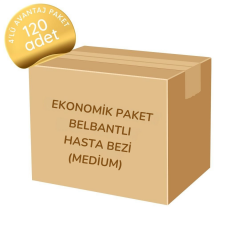 Ekonomik Belbantlı Hasta Bezi Orta Boy (M) 120 Adet