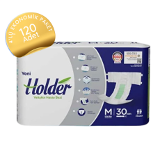 Holder Belbantlı Yetişkin Hasta Bezi Orta (M) 120 Adet