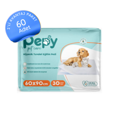 Pepy 60x90cm 2X30 Evcil Hayvan Tuvalet Eğitim Pedi