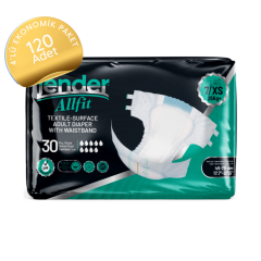 Jender Bel Bantlı Hasta Bezi Xs 30'Lu X 4 Adet