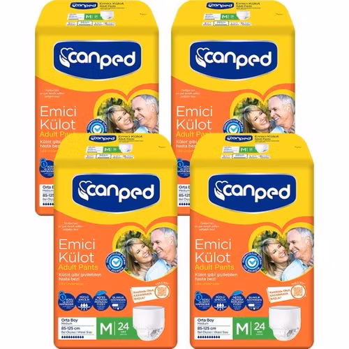 Canped Emici Külot Medium 96 Adet Hasta Bezi